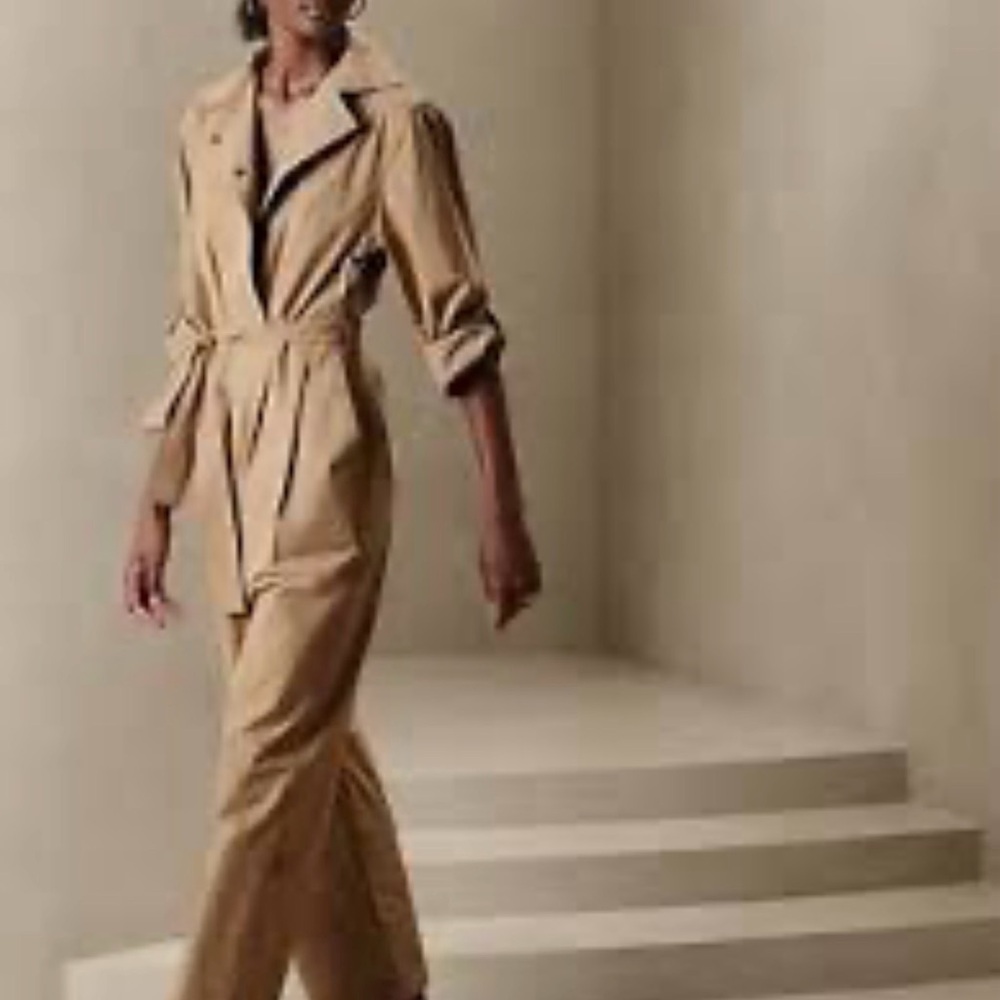 Banana Republic Beige Jumpsuit - Picture 6 of 14